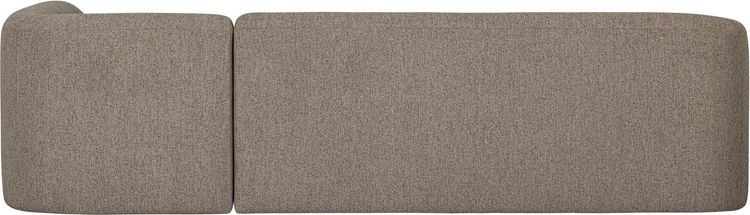 WOOOD Sloping Light Brown Melange Hoekbank