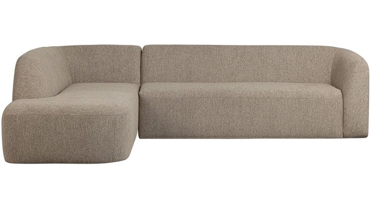WOOOD Sloping Natural Melange Hoekbank