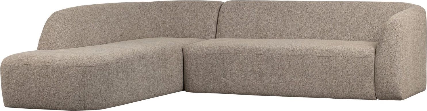 WOOOD Sloping Natural Melange Hoekbank
