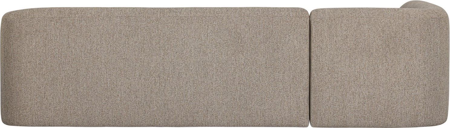 WOOOD Sloping Natural Melange Hoekbank