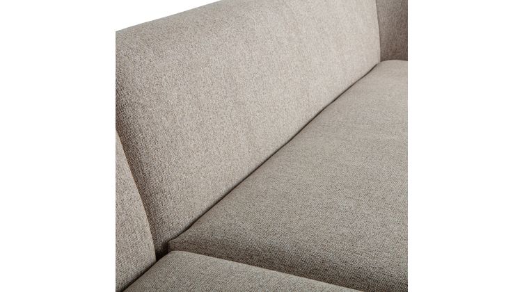 WOOOD Sloping Natural Melange Hoekbank