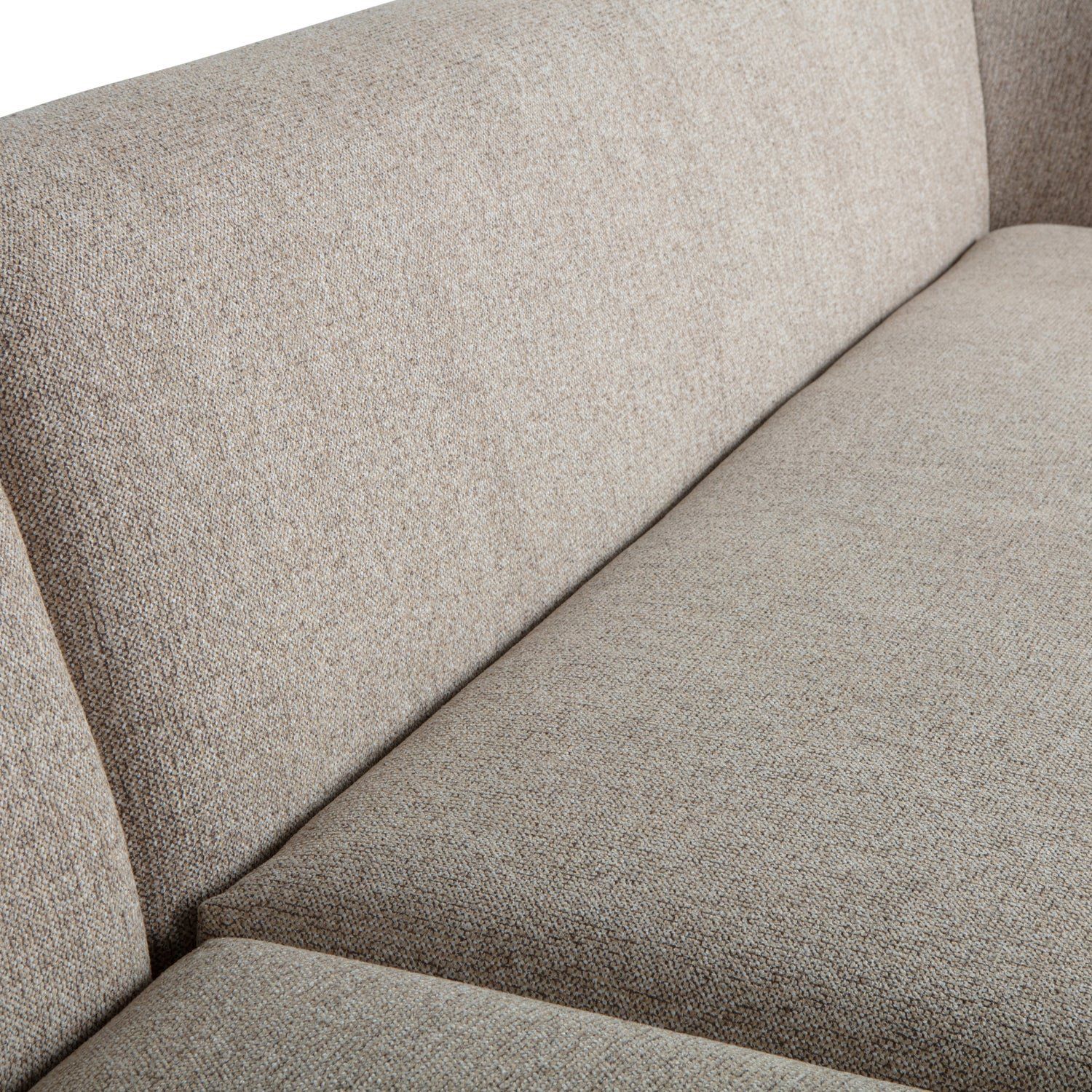 WOOOD Sloping Natural Melange Hoekbank