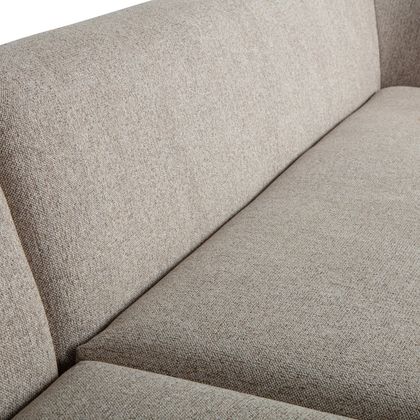 WOOOD Sloping Natural Melange Hoekbank