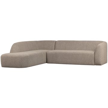 WOOOD Sloping Natural Melange Hoekbank