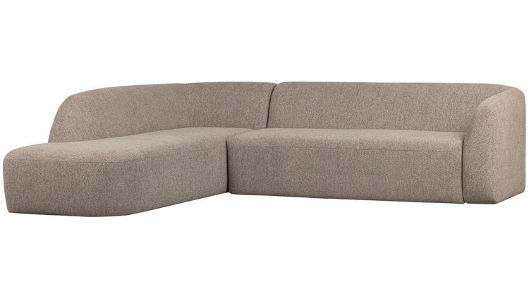 WOOOD Sloping Natural Melange Hoekbank