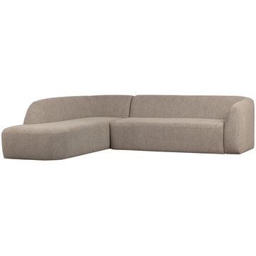 WOOOD Sloping Natural Melange Hoekbank