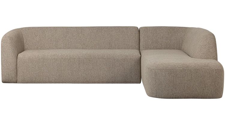 WOOOD Sloping Natural Melange Hoekbank