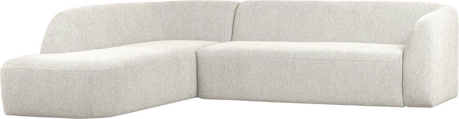 WOOOD Sloping Pearl Melange Hoekbank
