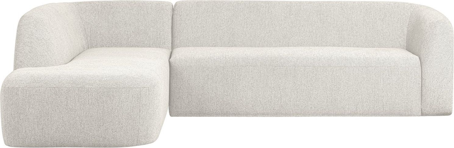 WOOOD Sloping Pearl Melange Hoekbank