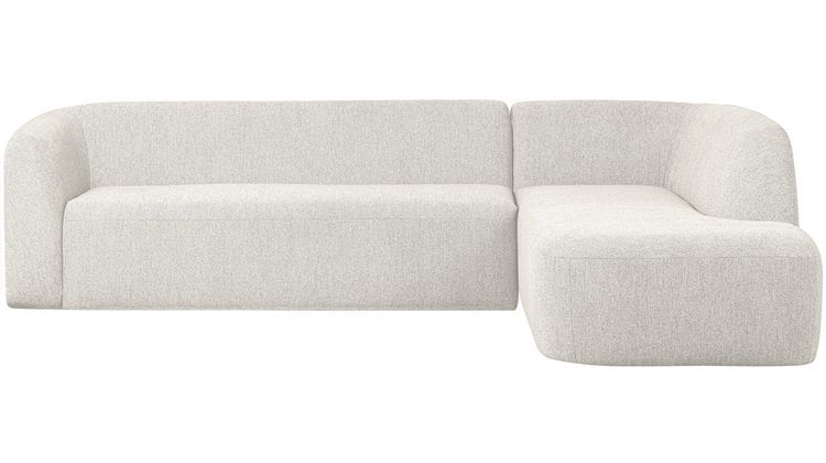 WOOOD Sloping Pearl Melange Hoekbank