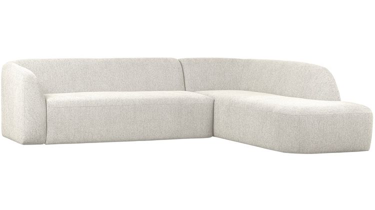 WOOOD Sloping Pearl Melange Hoekbank
