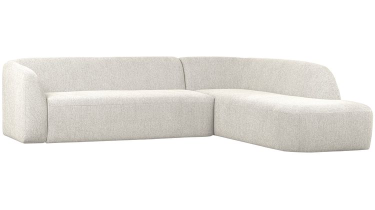 WOOOD Sloping Pearl Melange Hoekbank