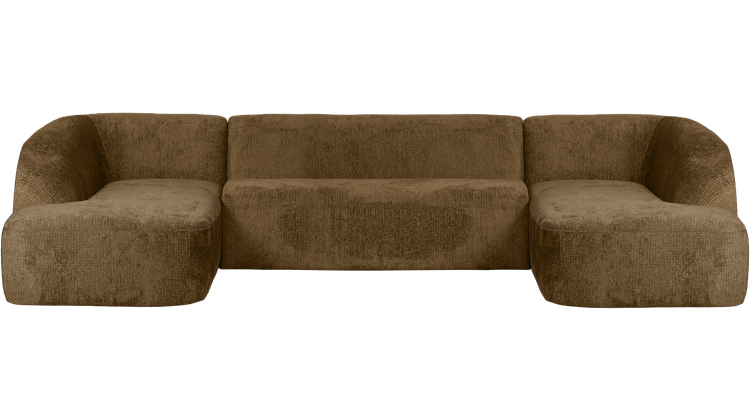 WOOOD Sloping Velvet U-bank
