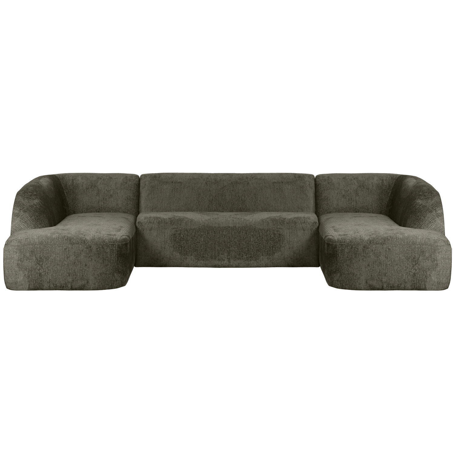 WOOOD Sloping Velvet U-bank