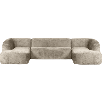 WOOOD Sloping Velvet U-bank