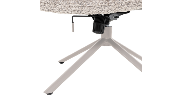 WOOOD Soren Draaifauteuil