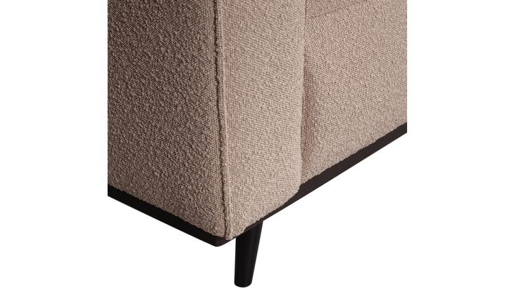 WOOOD Statement Bouclé 3-Zitsbank