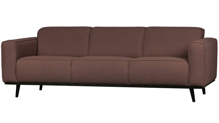 WOOOD Statement Bouclé 3-Zitsbank