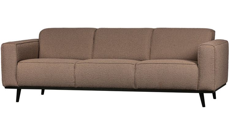 WOOOD Statement Bouclé 3-Zitsbank