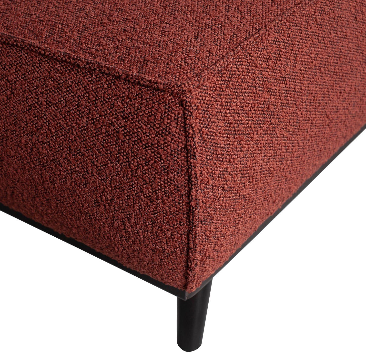 WOOOD Statement Bouclé Hocker