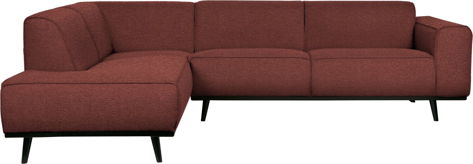 WOOOD Statement Bouclé Links Hoekbank