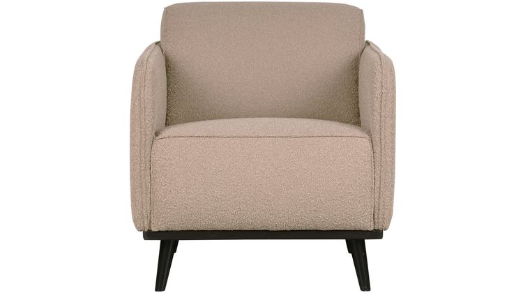 WOOOD Statement Bouclé met arm Fauteuil