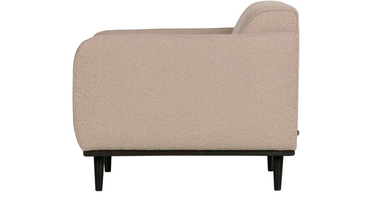WOOOD Statement Bouclé met arm Fauteuil