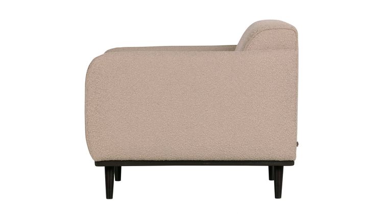 WOOOD Statement Bouclé met arm Fauteuil