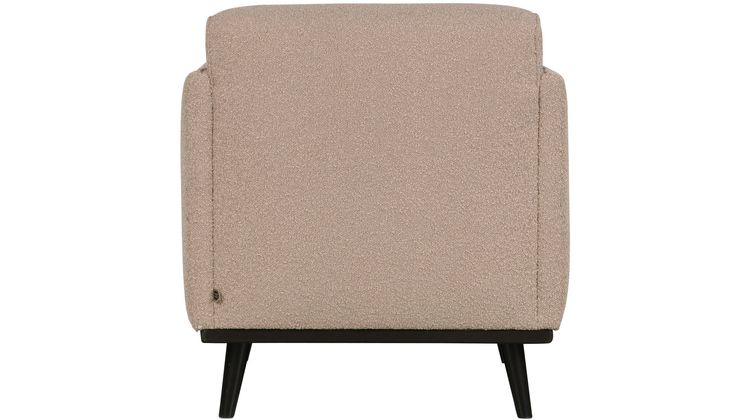 WOOOD Statement Bouclé met arm Fauteuil