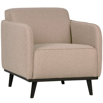 WOOOD Statement Bouclé met arm Fauteuil