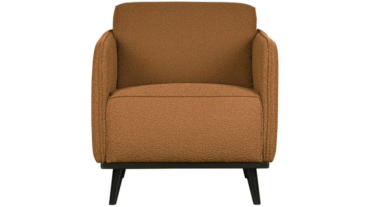 WOOOD Statement Bouclé met arm Fauteuil