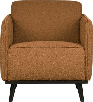WOOOD Statement Bouclé met arm Fauteuil