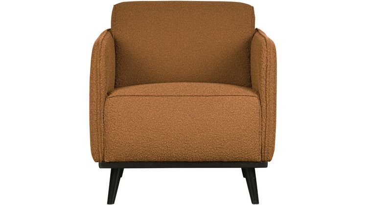 WOOOD Statement Bouclé met arm Fauteuil