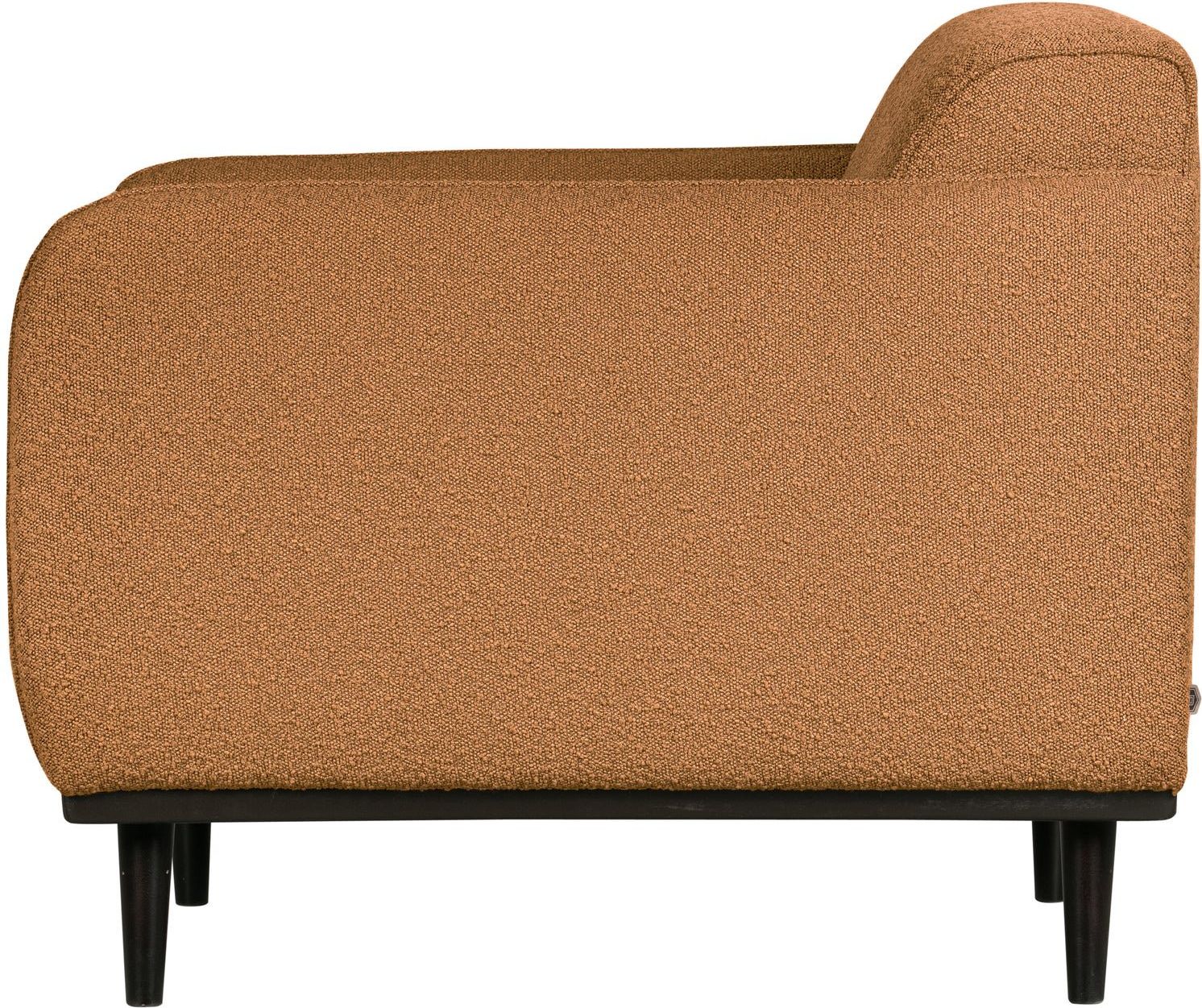 WOOOD Statement Bouclé met arm Fauteuil