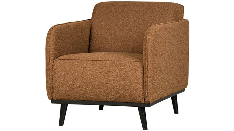 WOOOD Statement Bouclé met arm Fauteuil