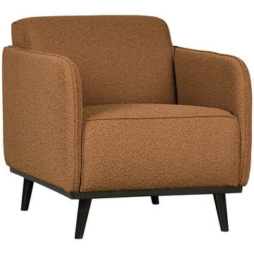 WOOOD Statement Bouclé met arm Fauteuil