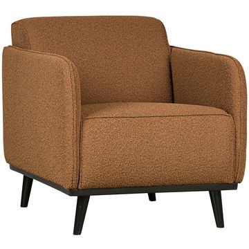WOOOD Statement Bouclé met arm Fauteuil