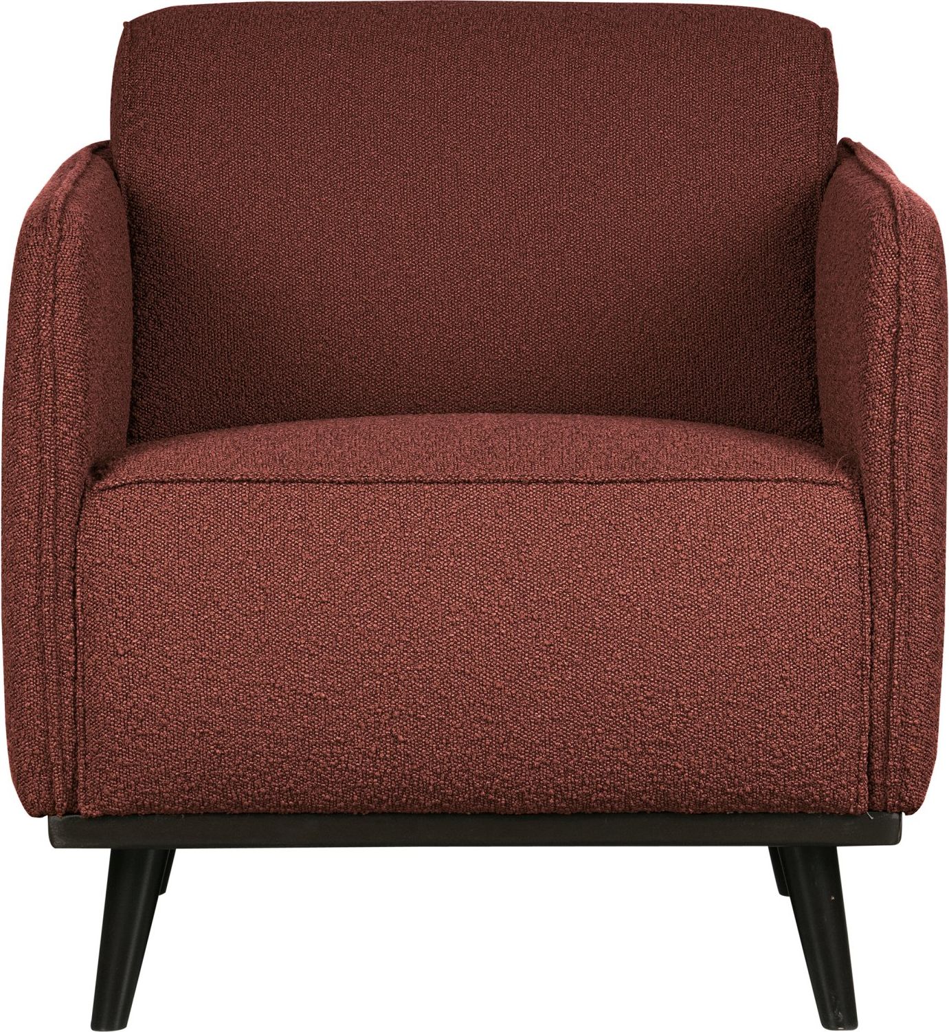 WOOOD Statement Bouclé met arm Fauteuil