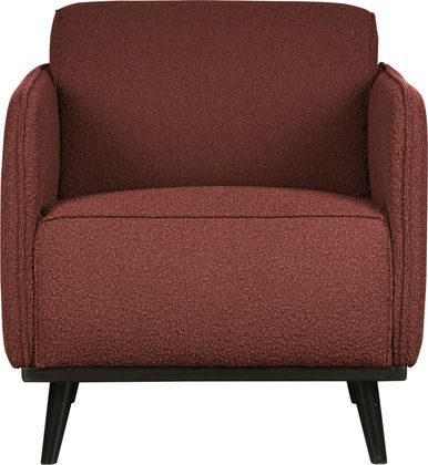 WOOOD Statement Bouclé met arm Fauteuil