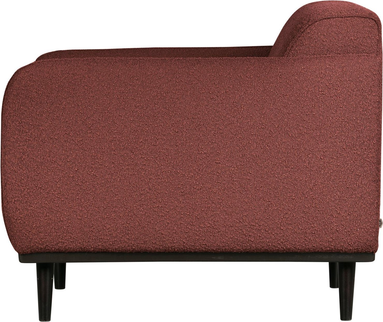 WOOOD Statement Bouclé met arm Fauteuil