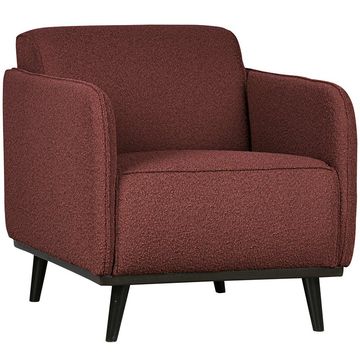 WOOOD Statement Bouclé met arm Fauteuil