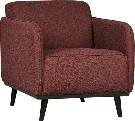 WOOOD Statement Bouclé met arm Fauteuil