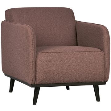 WOOOD Statement Bouclé met arm Fauteuil