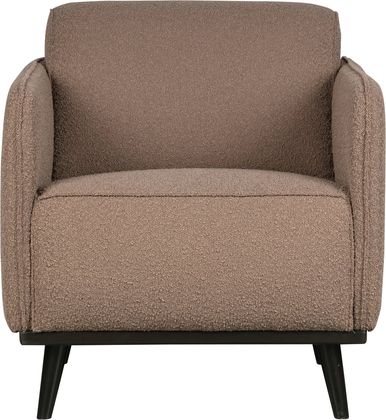 WOOOD Statement Bouclé met arm Fauteuil