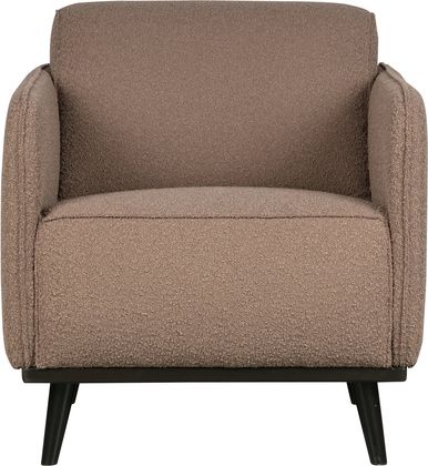 WOOOD Statement Bouclé met arm Fauteuil