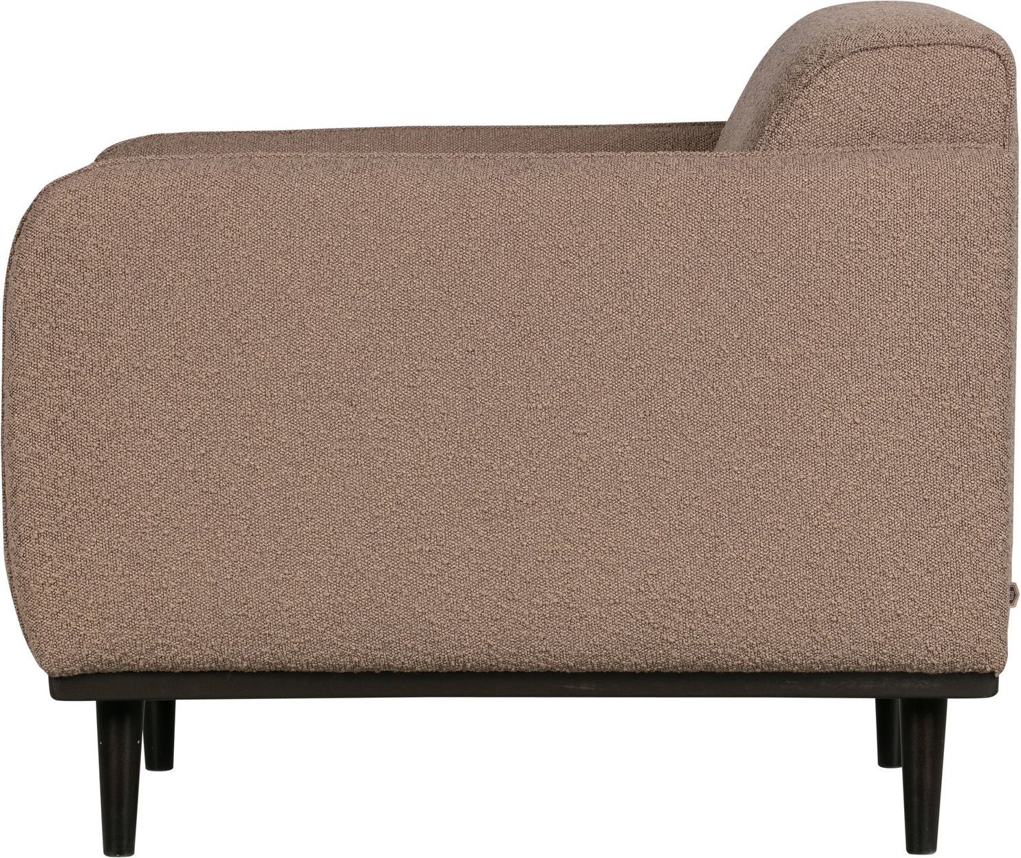 WOOOD Statement Bouclé met arm Fauteuil
