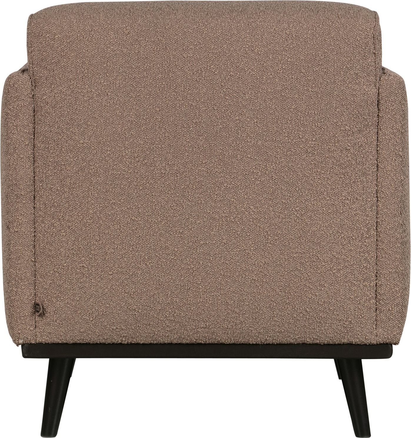 WOOOD Statement Bouclé met arm Fauteuil