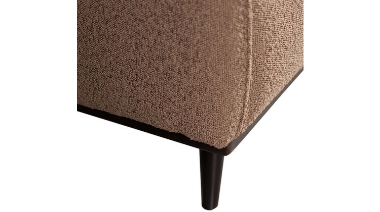 WOOOD Statement Bouclé met arm Fauteuil