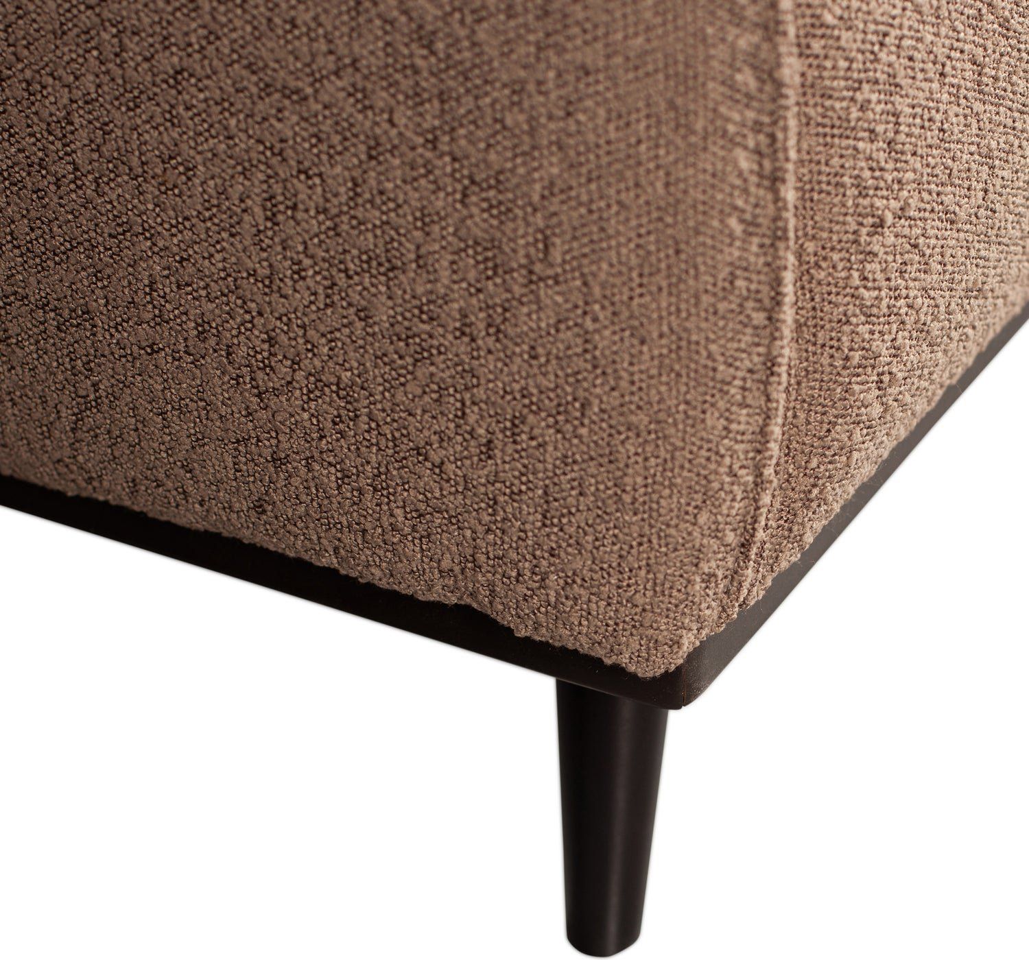 WOOOD Statement Bouclé met arm Fauteuil