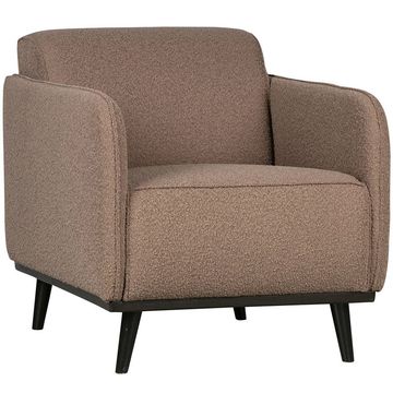 WOOOD Statement Bouclé met arm Fauteuil